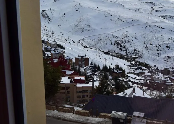 De Madera Muy Calido Con Buenas Vistas Y Wifi Lägenhet Sierra Nevada